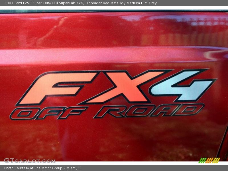  2003 F250 Super Duty FX4 SuperCab 4x4 Logo