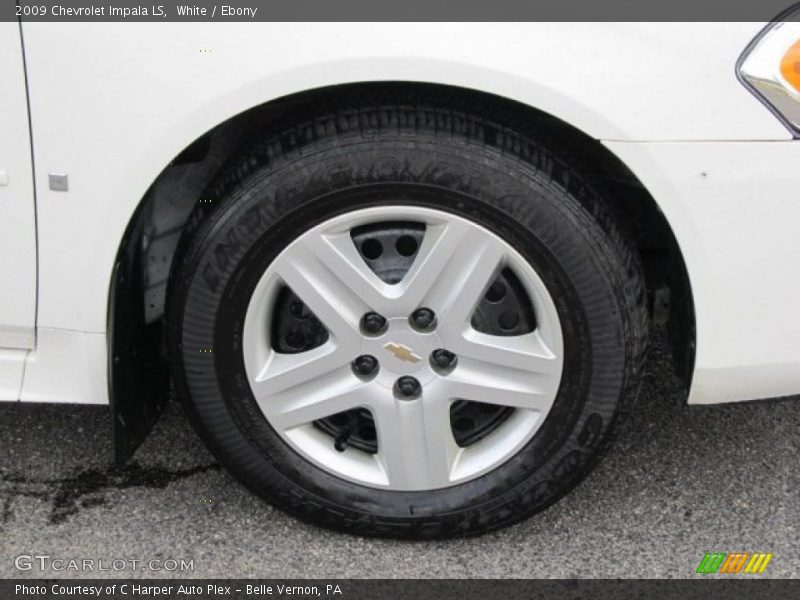 White / Ebony 2009 Chevrolet Impala LS