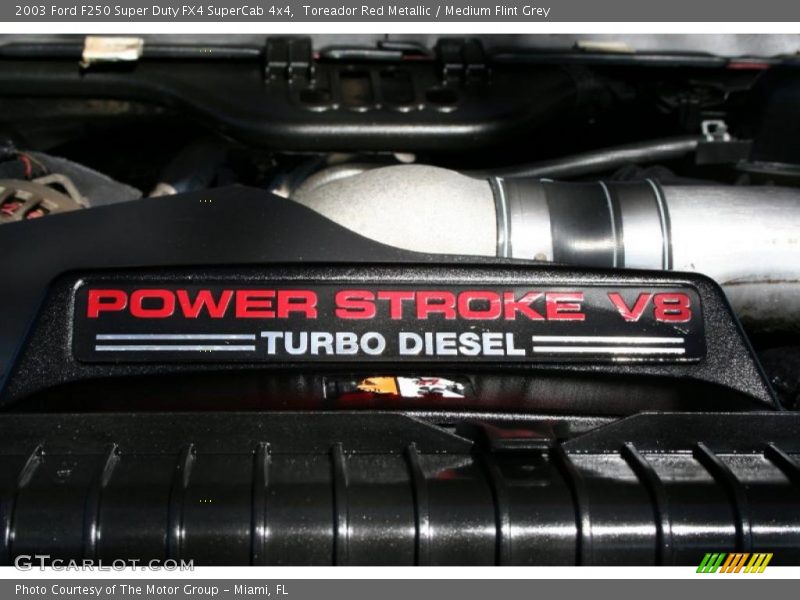 2003 F250 Super Duty FX4 SuperCab 4x4 Engine - 6.0 Liter OHV 32 Valve Power Stroke Turbo Diesel V8