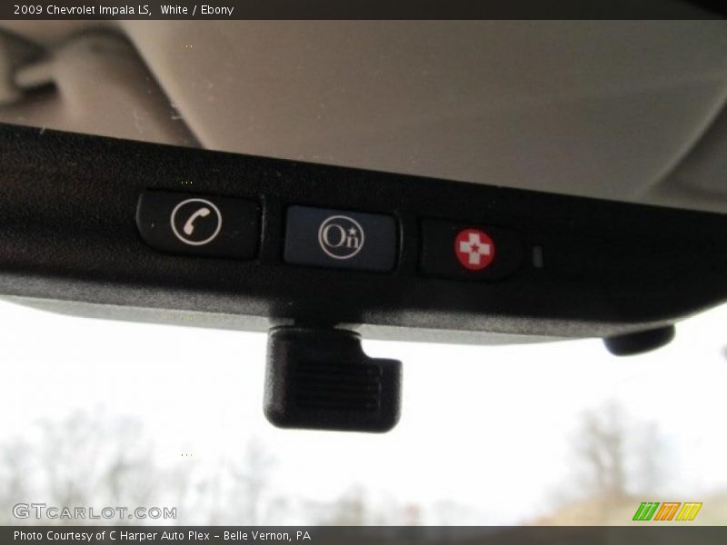 White / Ebony 2009 Chevrolet Impala LS