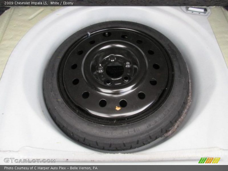 White / Ebony 2009 Chevrolet Impala LS