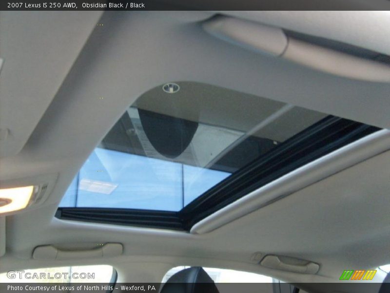 Obsidian Black / Black 2007 Lexus IS 250 AWD