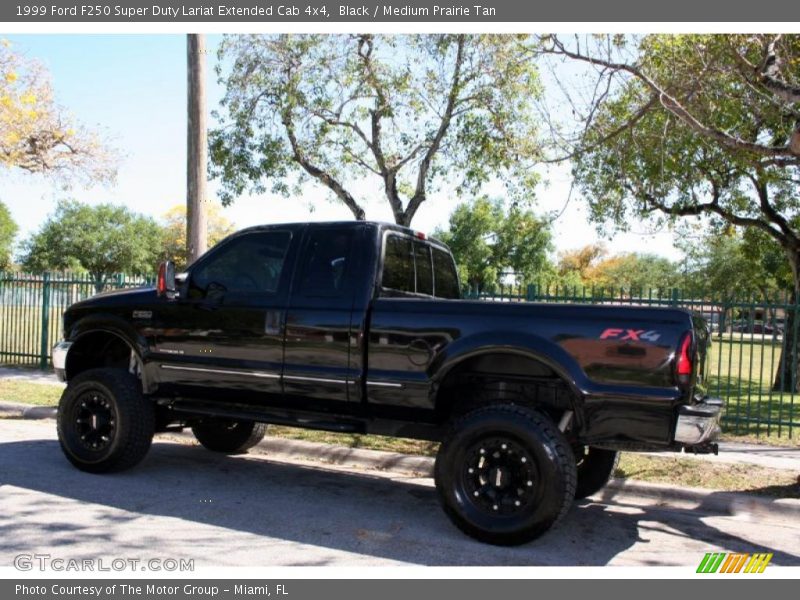 Black / Medium Prairie Tan 1999 Ford F250 Super Duty Lariat Extended Cab 4x4