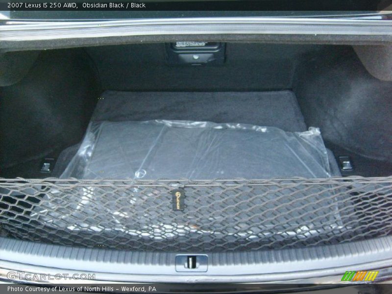 Obsidian Black / Black 2007 Lexus IS 250 AWD