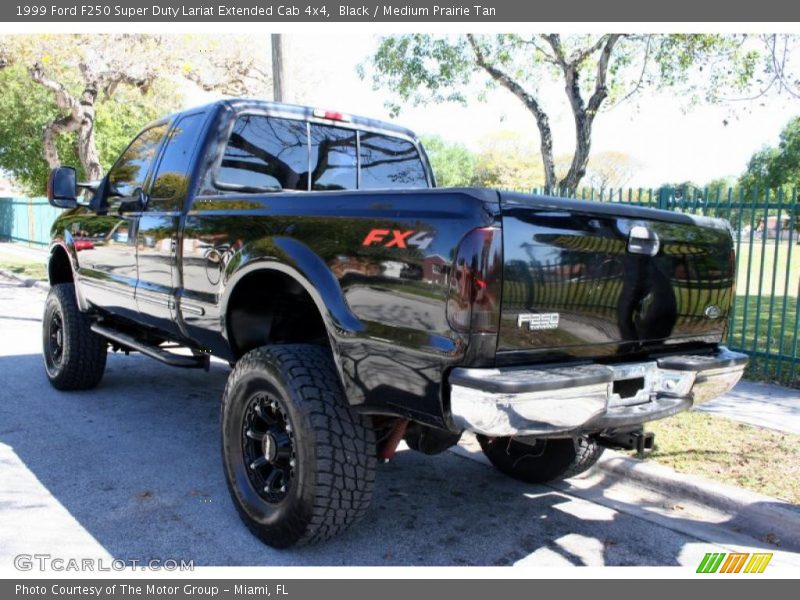 Black / Medium Prairie Tan 1999 Ford F250 Super Duty Lariat Extended Cab 4x4
