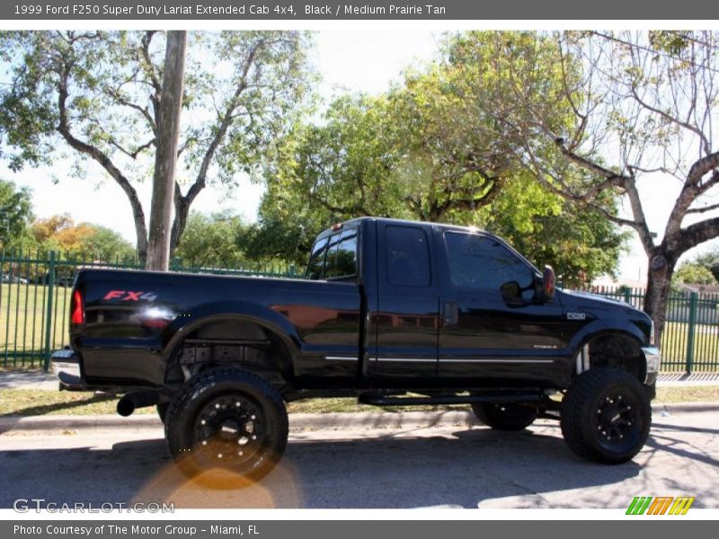 Black / Medium Prairie Tan 1999 Ford F250 Super Duty Lariat Extended Cab 4x4