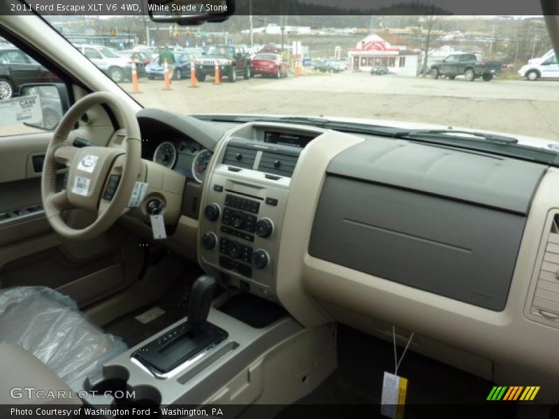 White Suede / Stone 2011 Ford Escape XLT V6 4WD