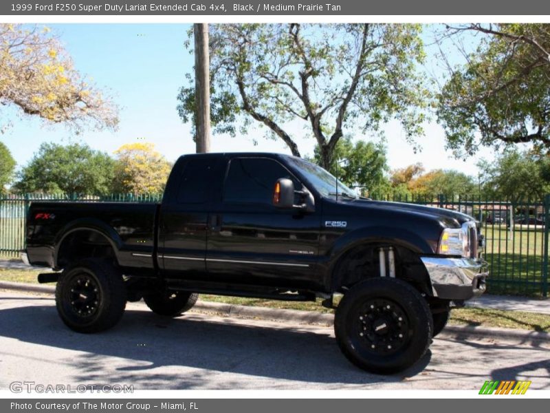 Black / Medium Prairie Tan 1999 Ford F250 Super Duty Lariat Extended Cab 4x4