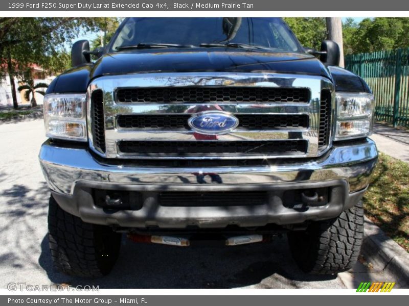 Black / Medium Prairie Tan 1999 Ford F250 Super Duty Lariat Extended Cab 4x4