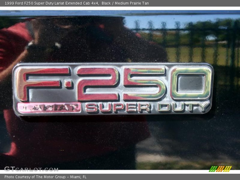 Black / Medium Prairie Tan 1999 Ford F250 Super Duty Lariat Extended Cab 4x4