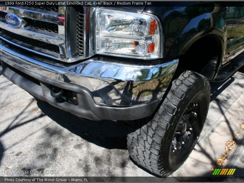 Black / Medium Prairie Tan 1999 Ford F250 Super Duty Lariat Extended Cab 4x4