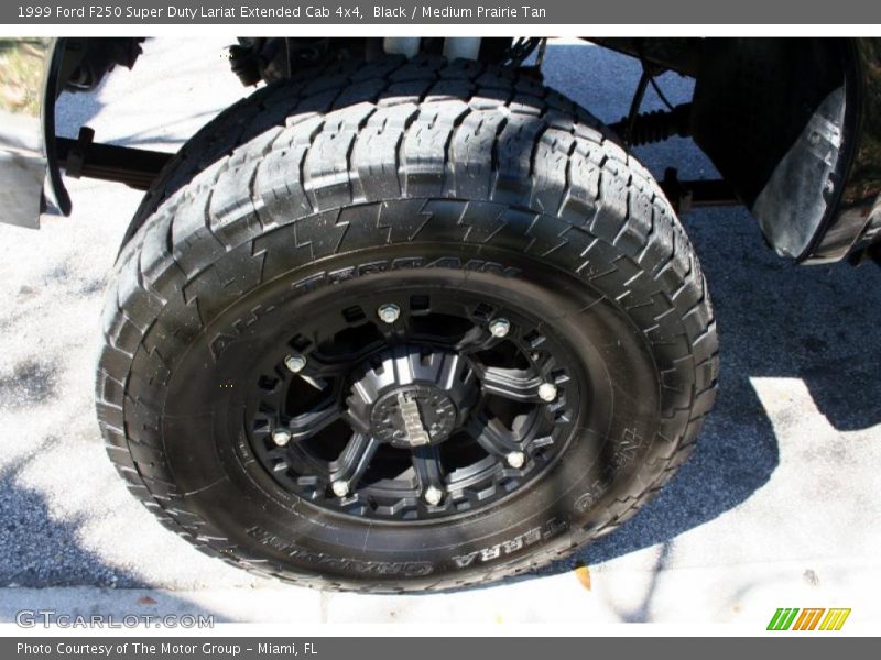 Black / Medium Prairie Tan 1999 Ford F250 Super Duty Lariat Extended Cab 4x4