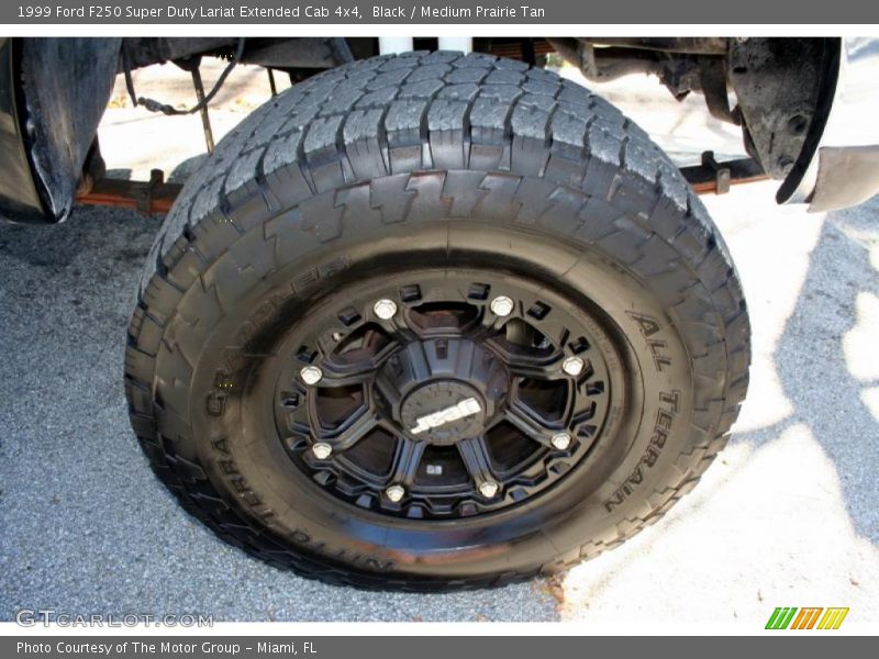 Black / Medium Prairie Tan 1999 Ford F250 Super Duty Lariat Extended Cab 4x4