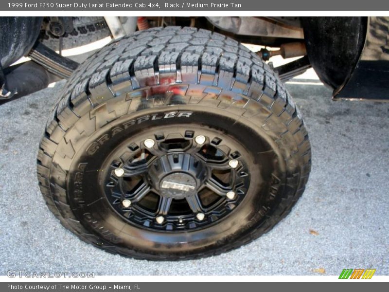 Black / Medium Prairie Tan 1999 Ford F250 Super Duty Lariat Extended Cab 4x4