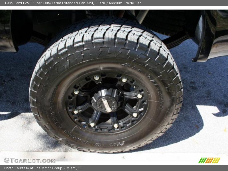 Black / Medium Prairie Tan 1999 Ford F250 Super Duty Lariat Extended Cab 4x4