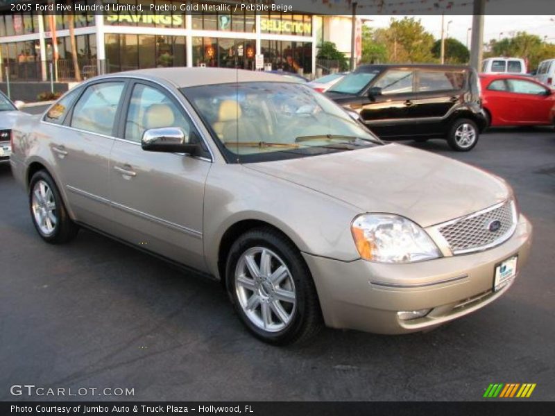 Pueblo Gold Metallic / Pebble Beige 2005 Ford Five Hundred Limited