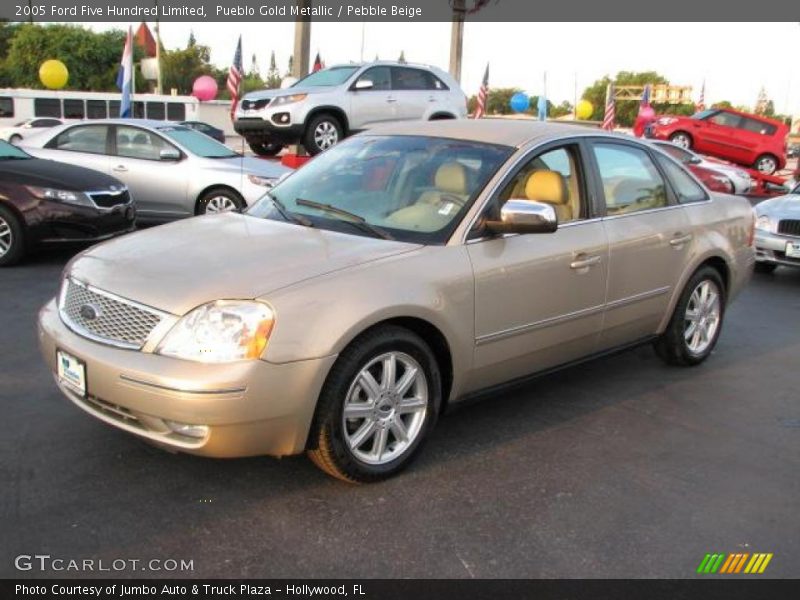 Pueblo Gold Metallic / Pebble Beige 2005 Ford Five Hundred Limited