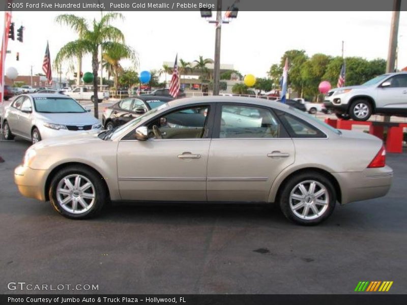  2005 Five Hundred Limited Pueblo Gold Metallic