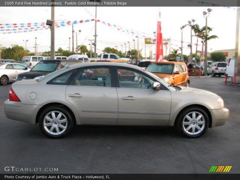 Pueblo Gold Metallic / Pebble Beige 2005 Ford Five Hundred Limited