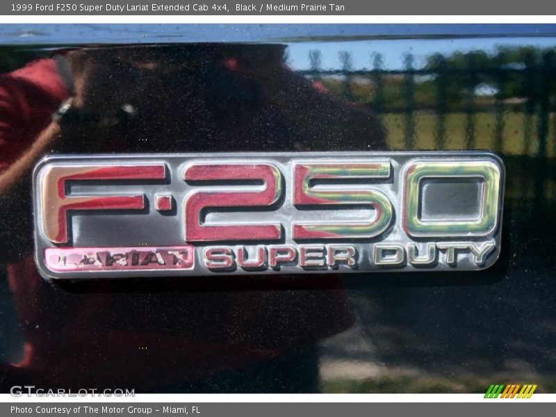 Black / Medium Prairie Tan 1999 Ford F250 Super Duty Lariat Extended Cab 4x4