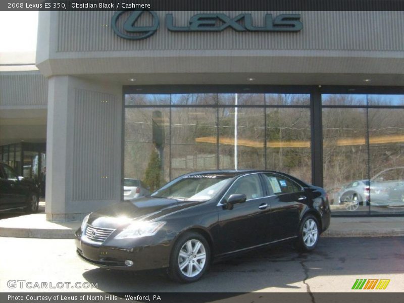 Obsidian Black / Cashmere 2008 Lexus ES 350