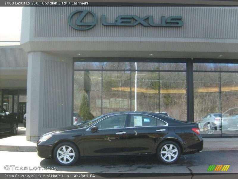Obsidian Black / Cashmere 2008 Lexus ES 350