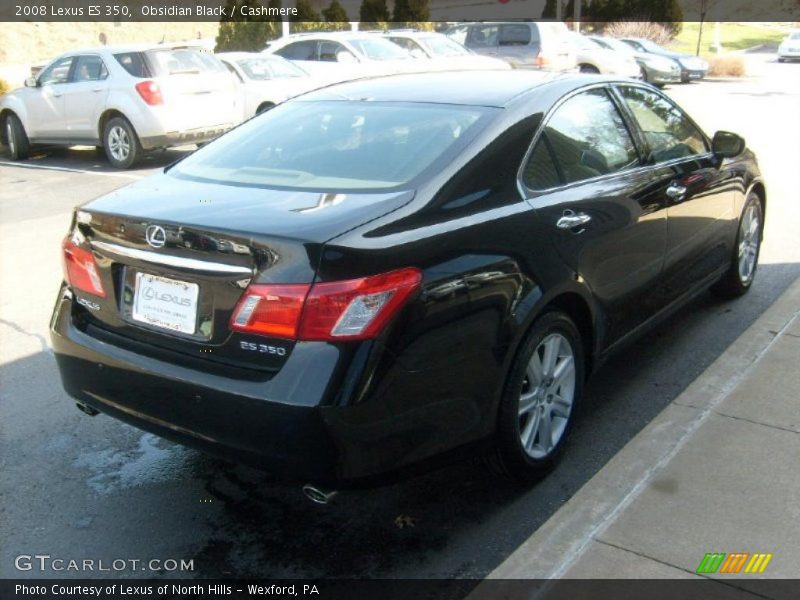 Obsidian Black / Cashmere 2008 Lexus ES 350