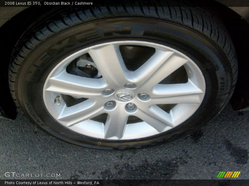 Obsidian Black / Cashmere 2008 Lexus ES 350