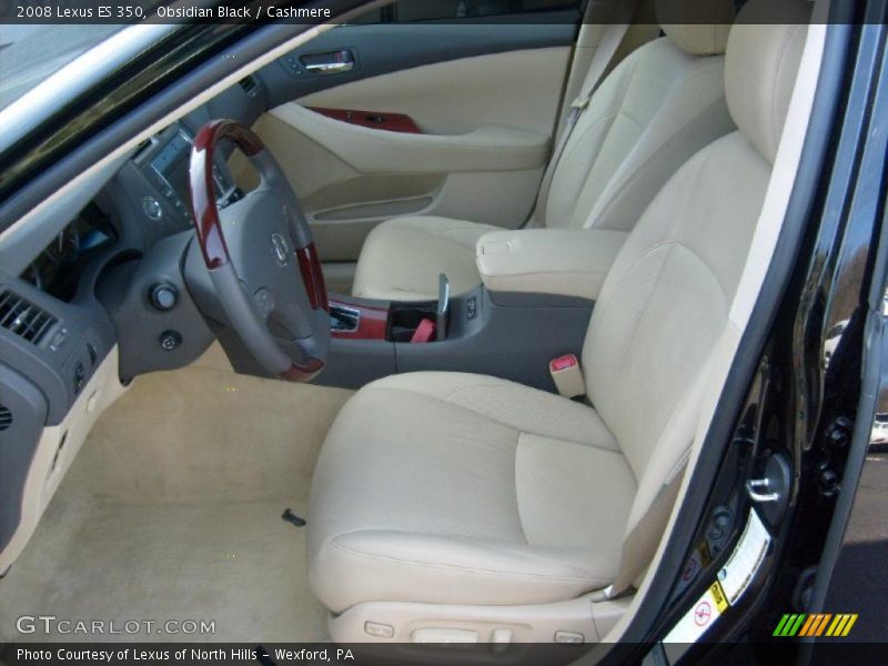 Obsidian Black / Cashmere 2008 Lexus ES 350