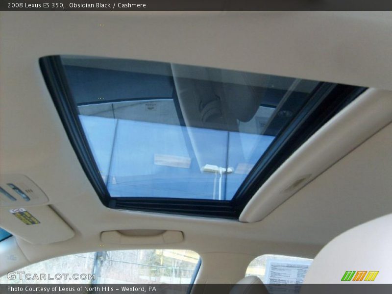 Obsidian Black / Cashmere 2008 Lexus ES 350