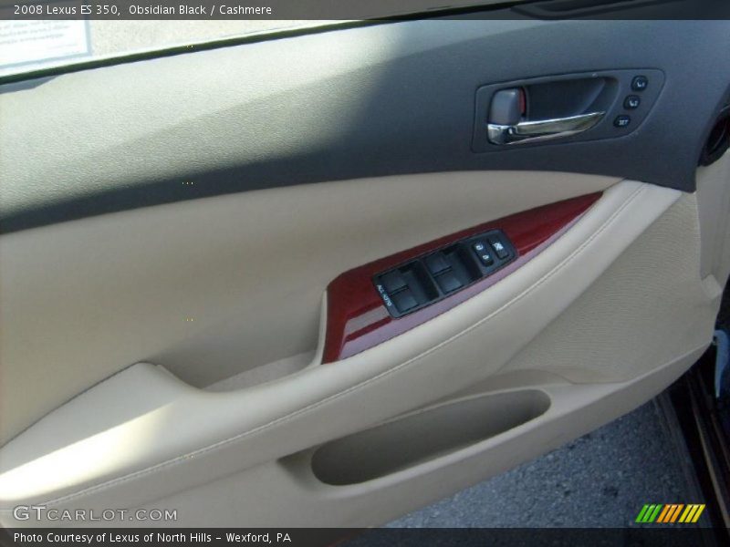 Obsidian Black / Cashmere 2008 Lexus ES 350