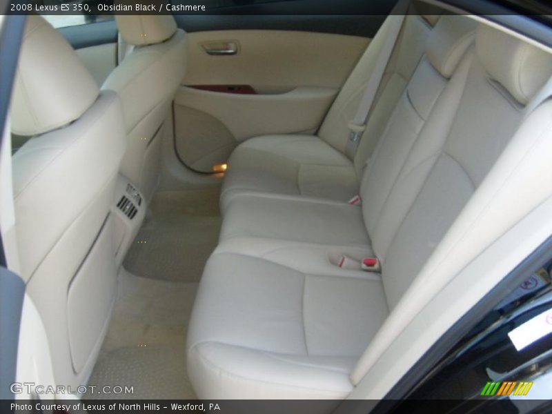 Obsidian Black / Cashmere 2008 Lexus ES 350