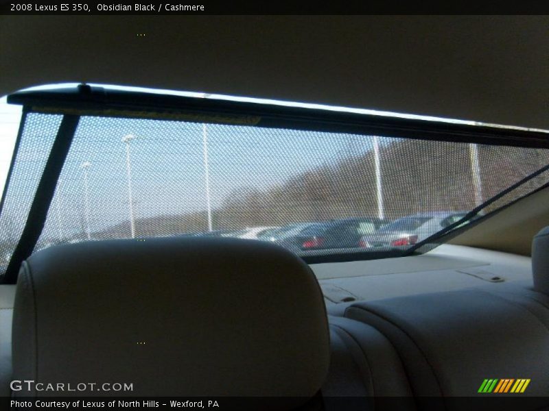 Obsidian Black / Cashmere 2008 Lexus ES 350