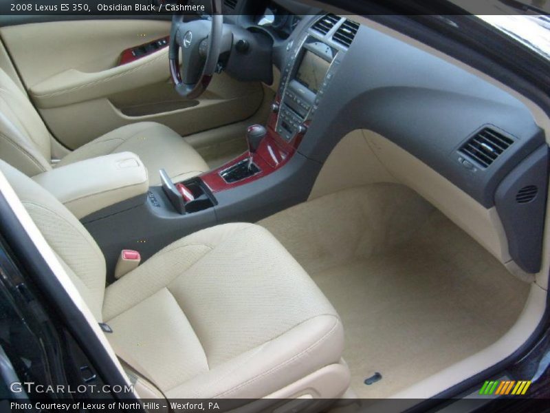 Obsidian Black / Cashmere 2008 Lexus ES 350