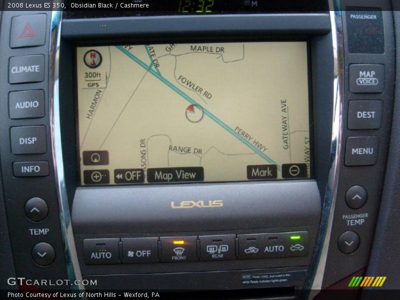 Obsidian Black / Cashmere 2008 Lexus ES 350