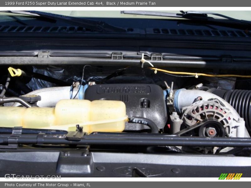 Black / Medium Prairie Tan 1999 Ford F250 Super Duty Lariat Extended Cab 4x4