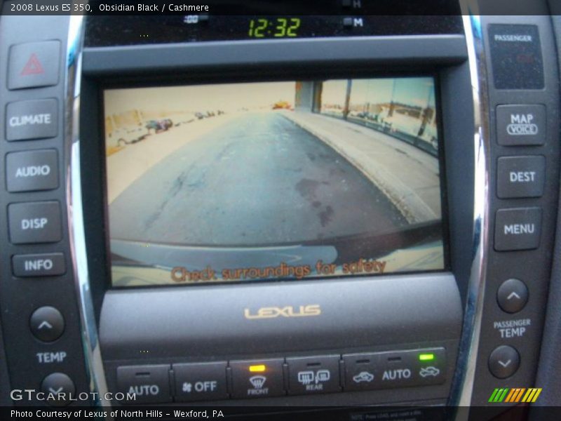 Obsidian Black / Cashmere 2008 Lexus ES 350