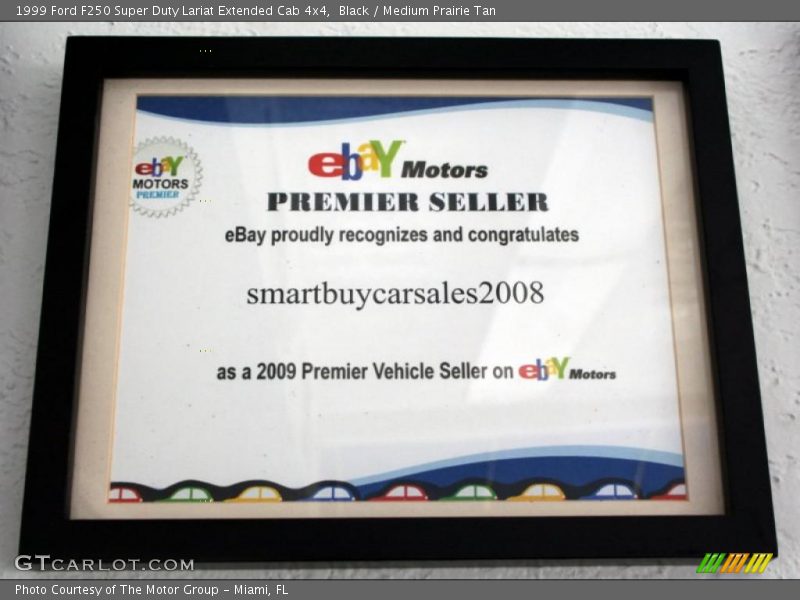 Black / Medium Prairie Tan 1999 Ford F250 Super Duty Lariat Extended Cab 4x4