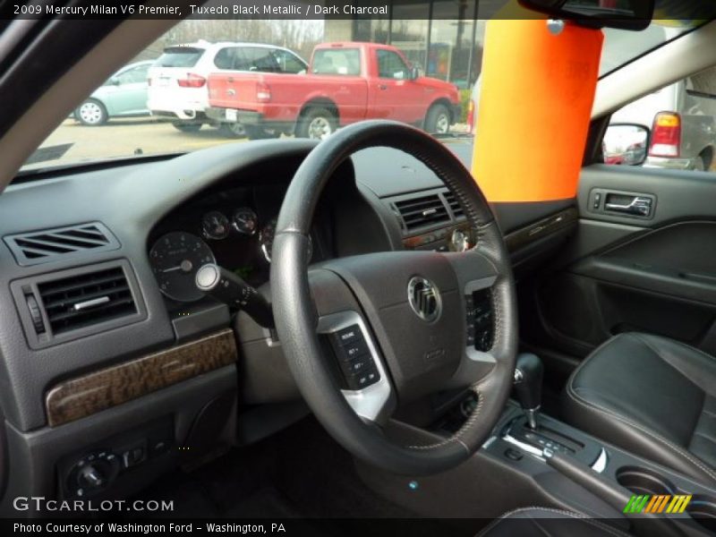 Tuxedo Black Metallic / Dark Charcoal 2009 Mercury Milan V6 Premier
