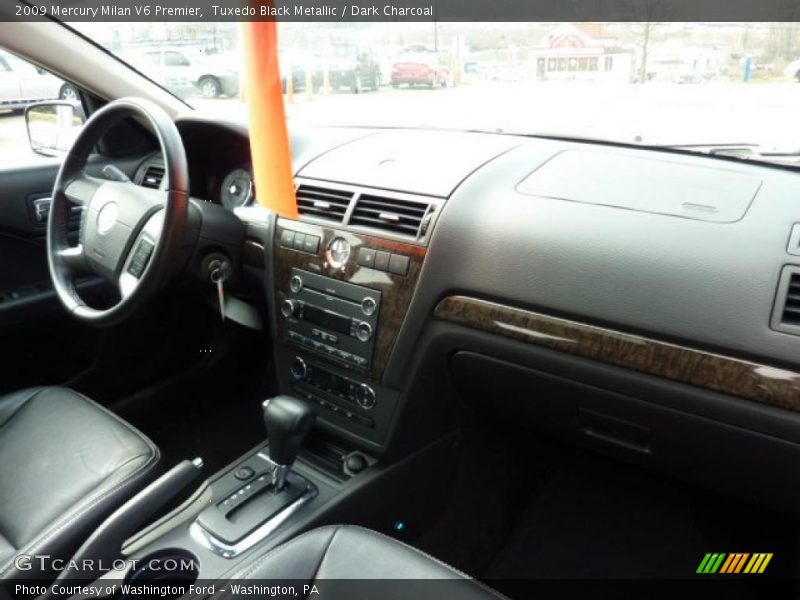 Tuxedo Black Metallic / Dark Charcoal 2009 Mercury Milan V6 Premier