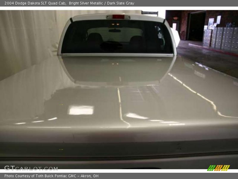 Bright Silver Metallic / Dark Slate Gray 2004 Dodge Dakota SLT Quad Cab