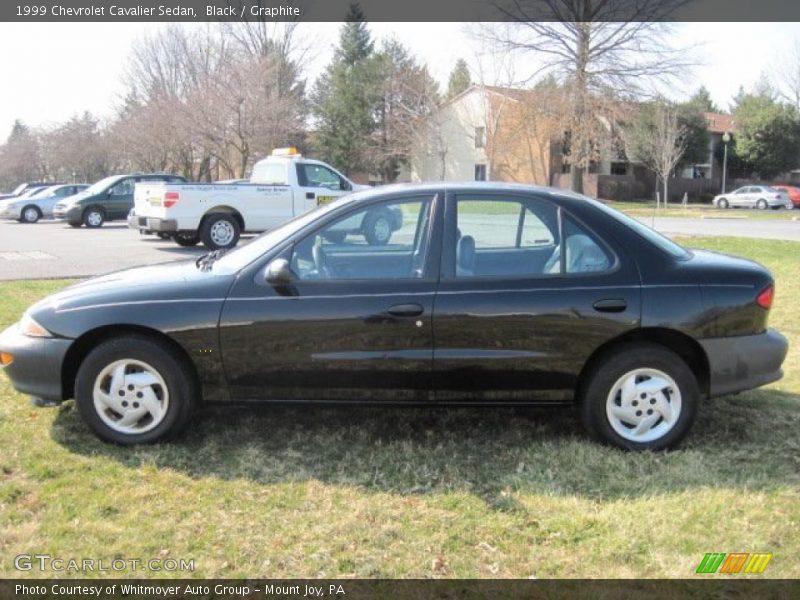 Black / Graphite 1999 Chevrolet Cavalier Sedan
