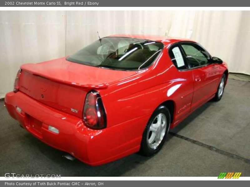 Bright Red / Ebony 2002 Chevrolet Monte Carlo SS