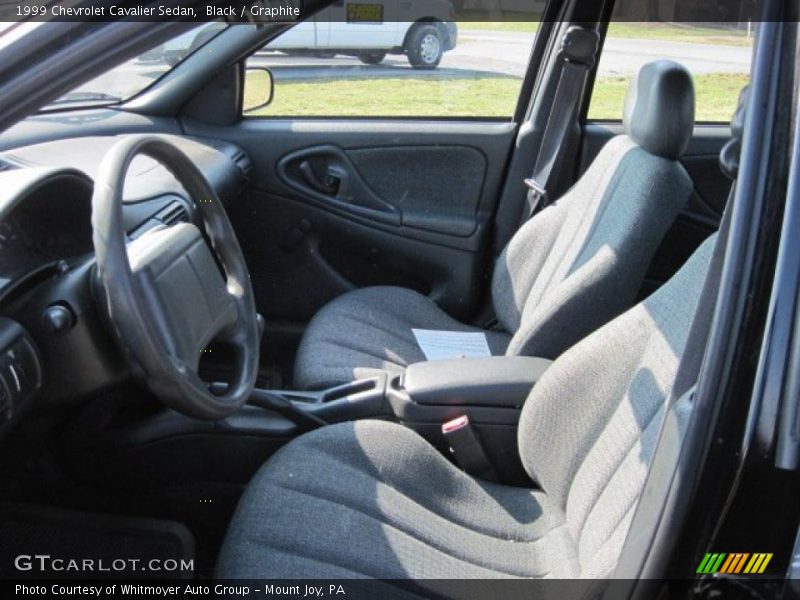  1999 Cavalier Sedan Graphite Interior