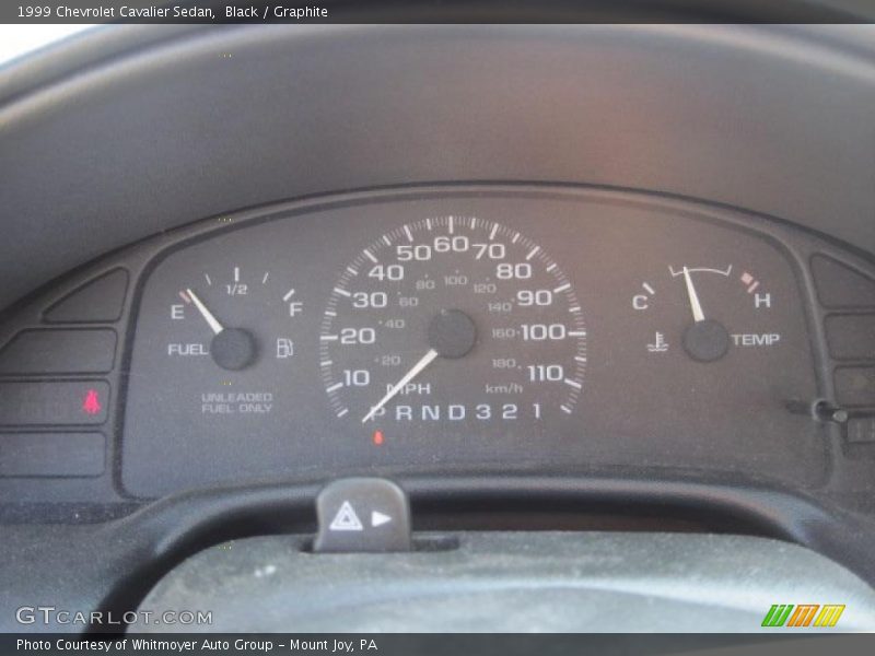  1999 Cavalier Sedan Sedan Gauges