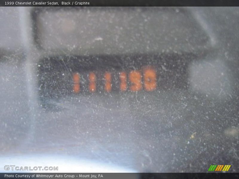 Black / Graphite 1999 Chevrolet Cavalier Sedan