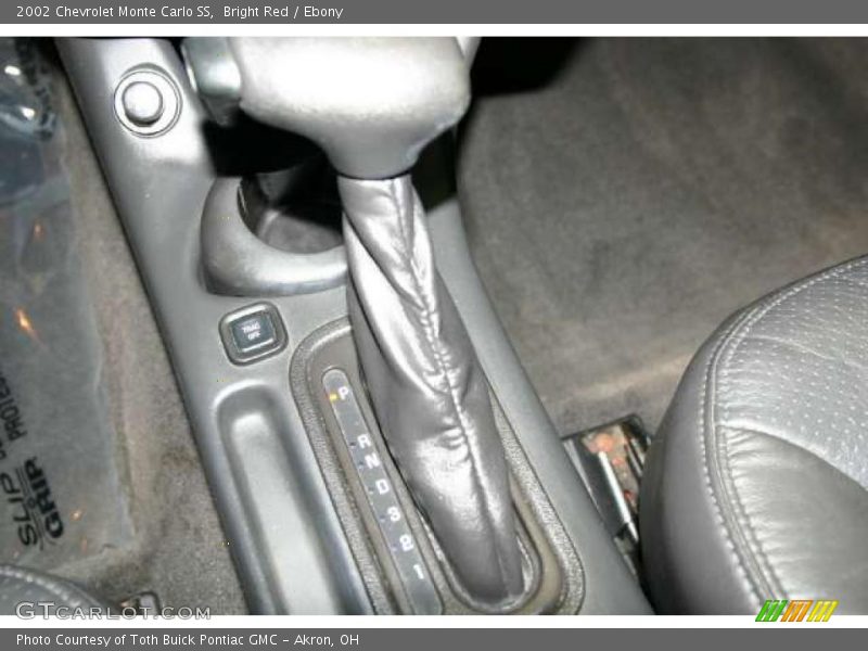 Bright Red / Ebony 2002 Chevrolet Monte Carlo SS