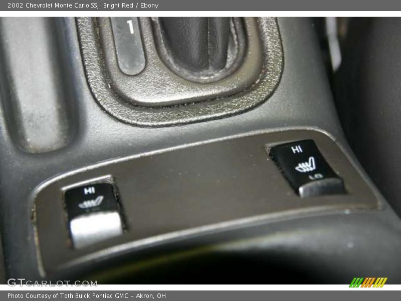 Bright Red / Ebony 2002 Chevrolet Monte Carlo SS
