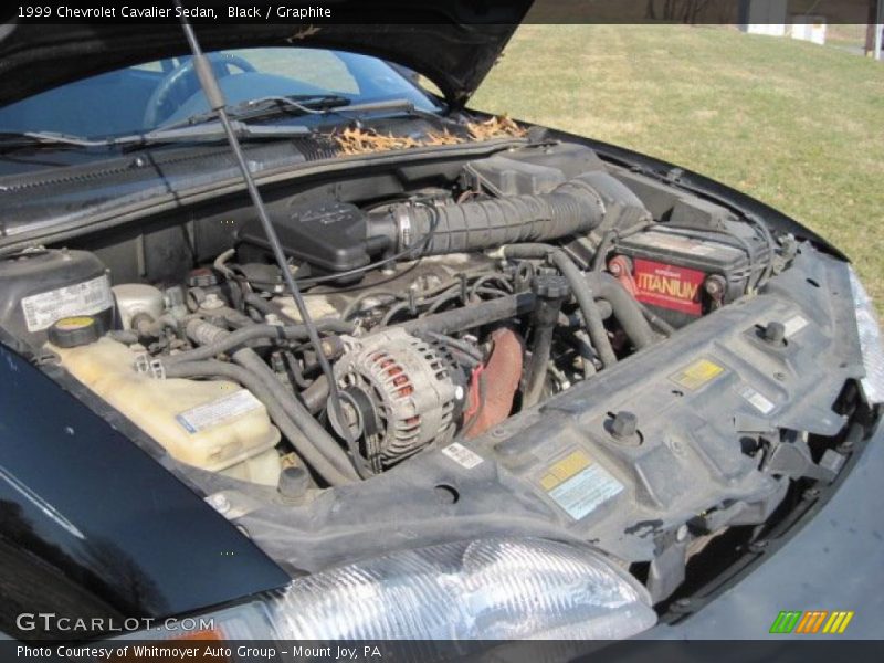  1999 Cavalier Sedan Engine - 2.2 Liter OHV 8-Valve 4 Cylinder