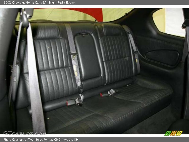 Bright Red / Ebony 2002 Chevrolet Monte Carlo SS